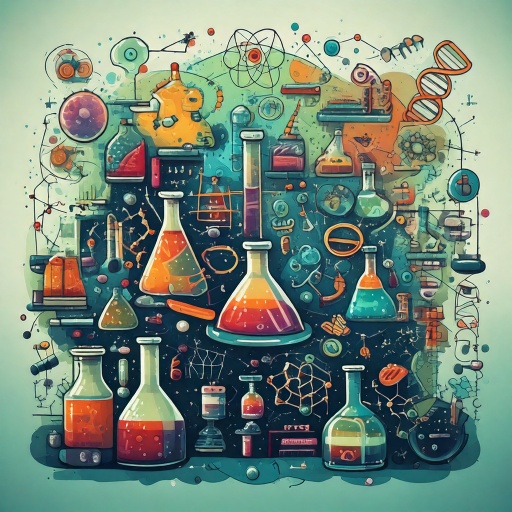 Students conducting experiments in a science laboratory representing the Science Stream